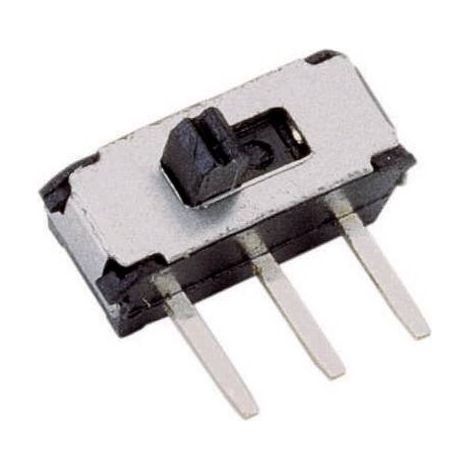 TRU COMPONENTS 708020 Interrupteur à glissière 6 V/DC 0.3 A 1 x On/On 1 pc(s) S816491 (1/2)