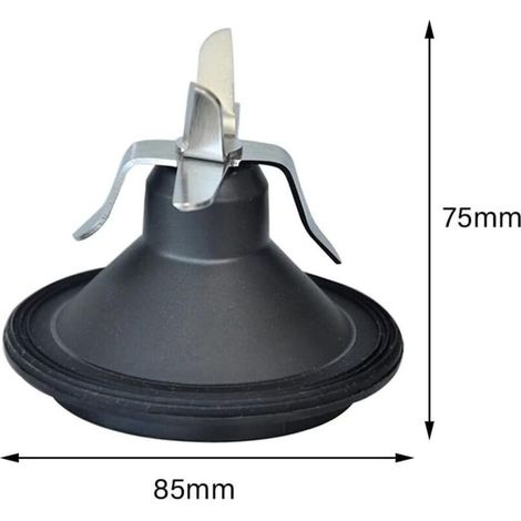 Lame de rechange pour blender Philips, compatible avec les modèles Philips HR2093, HR2095, HR2096, HR2097, HR2194, HR2195, HR2196, RI2095 et RI2096. Accessoires pour blenders. (1/3)