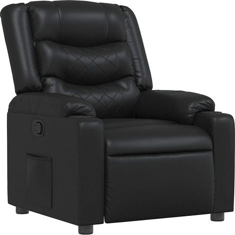Maison Exclusive - Relaxsessel Schwarz Kunstleder