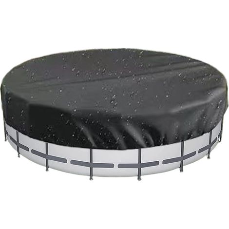 Bâche de Piscine Ronde pour Chien Bâche de Protection en Tissu Oxford à Housse de piscine portable pour bain de chien Pour domestique, jardin, terrasse, , extérieur (1/5)