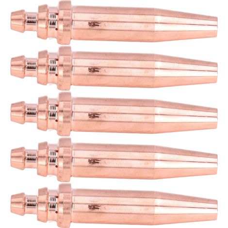 Lot de 5 embouts de découpe acétylène pour chalumeau, consommables pour machine intégrée 2 G02‑2 (1/5)