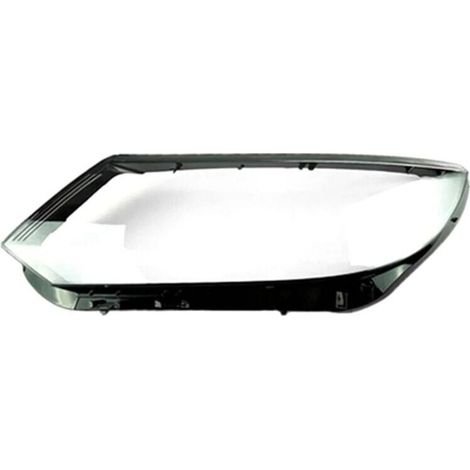 Cubierta de faro para VW Tiguan 2013-2017, cubierta de lámpara de faro delantero izquierdo, parasol transparente, máscara de lente (1/3)