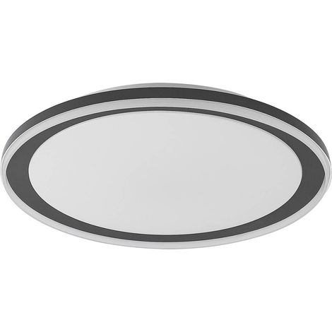 LED Deckenleuchte "Verdan" aus Metall dimmbar mit Fernbedienung für Wohnzimmer & Esszimmer von Lindby (1/5)