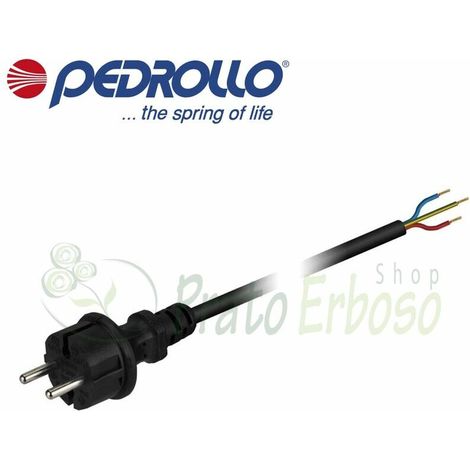H05 VV-F - Cavo per pompa da 1.5 metri 3x0.75