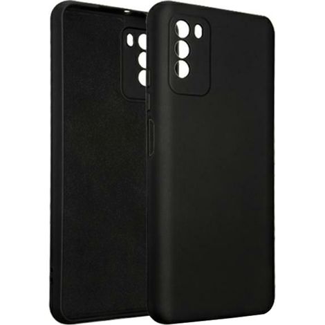 Custodia in silicone Beline per Xiaomi Poco M4Pro 5G, nera