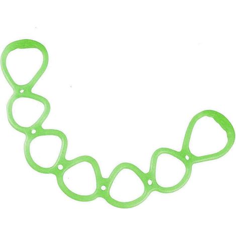 1 Bande d'exercice élastique,7 niveaux de résistance,poignées ergonomiques,rubber durable,pour maison,centre de fitness,thérapie physique (1/5)