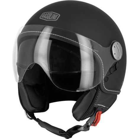Casque jet Gasoline S783 noir mat avec écran Taille M 57cm pour