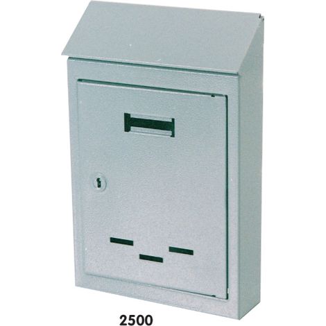 boA te aux lettres avec toit 2500 mm 175x50x260 h facteur