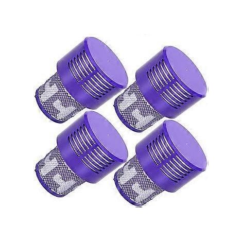 Lot de 4 filtres HEPA de rechange V10 compatibles avec les aspirateurs Dyson V10 Cyclone, modèle SV12, référence 969082-01, lavables et réutilisables (1/5)