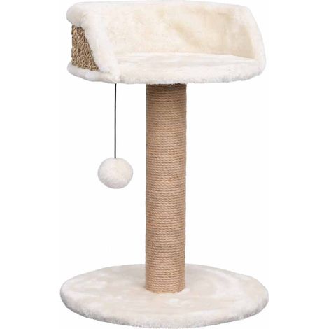 vidaXL Árbol para gatos con poste rascador hierba marina 49 cm (1/2)