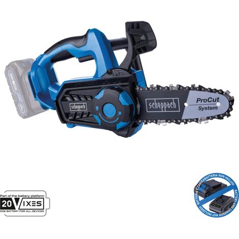 Motosega brushless 20v lama 17,5 cm senza batteria ixes Scheppach bc-tcs200-x