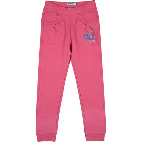 Pantalón deportivo rosa de niña Olimpias (1/3)