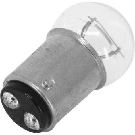Ampoule 12v 10/5w BAY15D à petit globe pour moto scooter voiture quad mobylette
