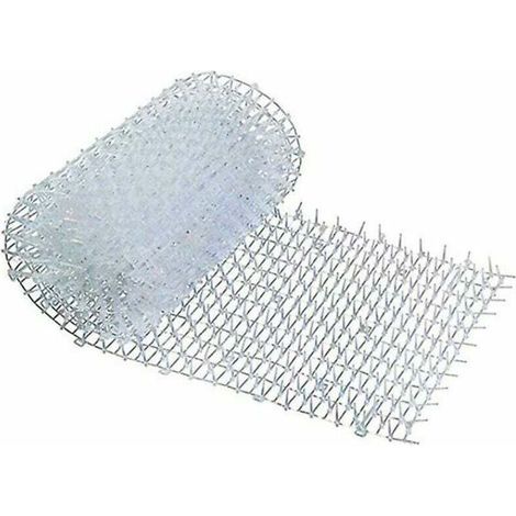 Cat netting for cats - Indoor and outdoor cat-proof mat - White - 2m x 30cm