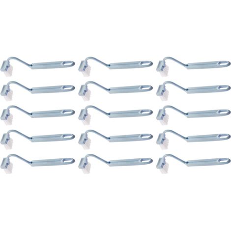 Set mit 15 gebogenen S förmigen Toilettenbürsten PP