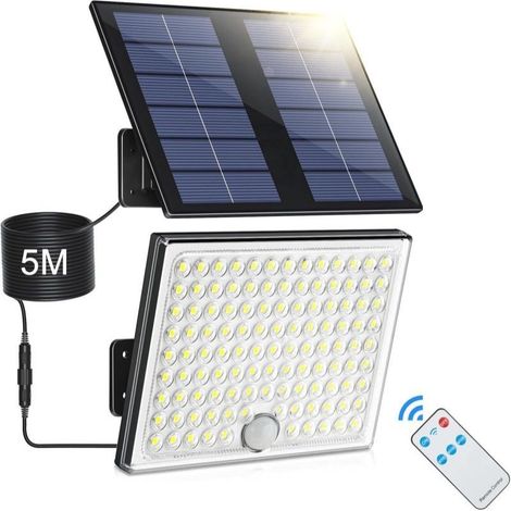 Aplique de pared LED con energía solar y diseño moderno: Iluminación perfecta