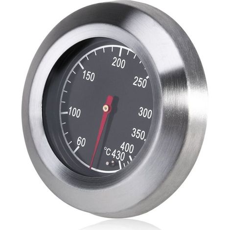 Bardusch-Thermomètre de barbecue analogique pour tous les grils, fumoirs et chariots de barbecue, accessoires pour barbecue (1/4)