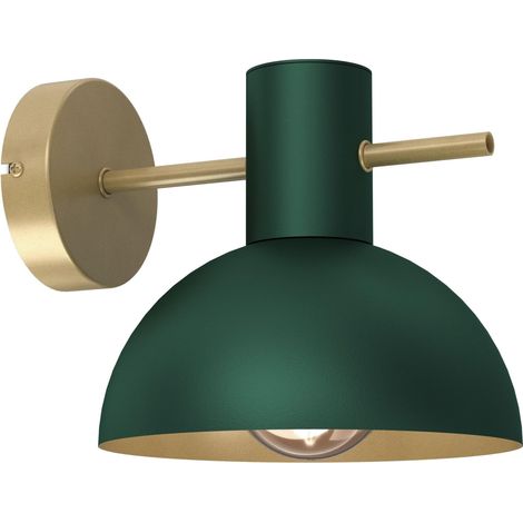 No-name Estate 4368 Applique Murale Verde Scuro Oro Opaco