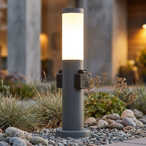 Lampadaire extérieur douilles d'éclairage de jardin base en acier inoxydable spot lampadaire  Globo 3158AK (1/5)