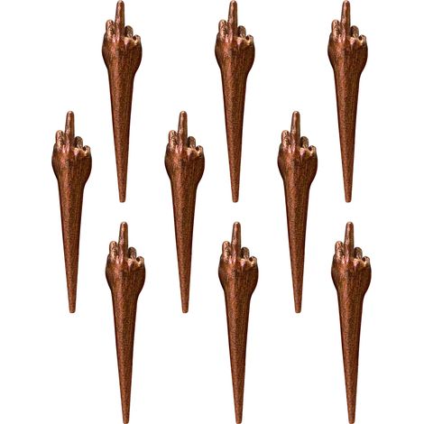 9 pièces de pions de cribbage amusants et colorés