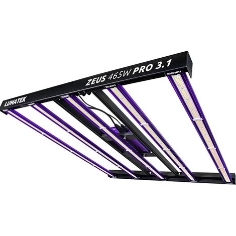 Panneau LED ZEUS 465W PRO 3.1µmol - Full spectrum - LUMATEK (1/5)