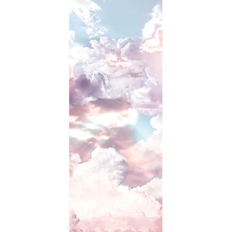 Papier peint panoramique romantique,naturel Panneau Nuages (1/4)