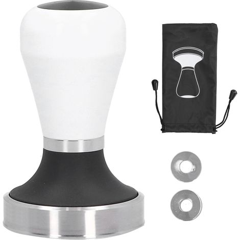 58,5mm tasseau à café électroplaqué acier inoxydable presse-poudre outil de tassage (1/5)