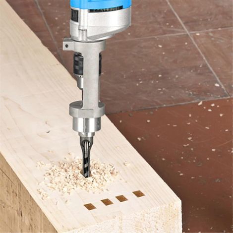 Adaptateur pour foret à trou carré (lot de deux) - Porte-foret (1/5)