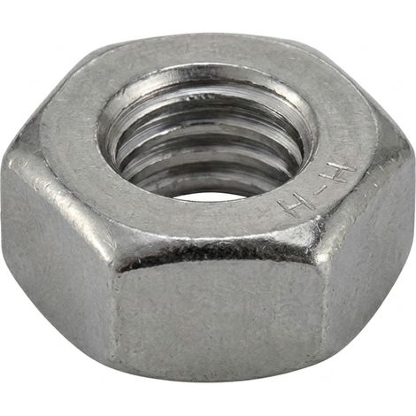 10 Ecrous Hexagonaux M20 mm - DIN 934 - Inox A2 - D-Work