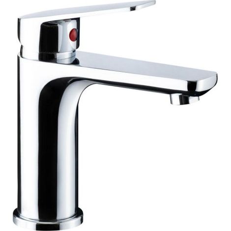 Miscelatore Lavabo Bagno Monocomando Serie Prestige Finitura Cromata (1/2)