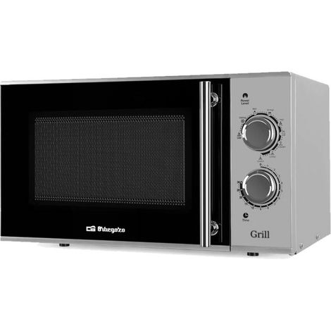 Orbegozo MIG 2321 - Horno Microondas Con Grill 23 Litros Inox