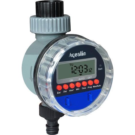 Minuterie Arrosage – Contrôleur Irrigation Sans Pression, Vanne à Bille 3V (1/5)