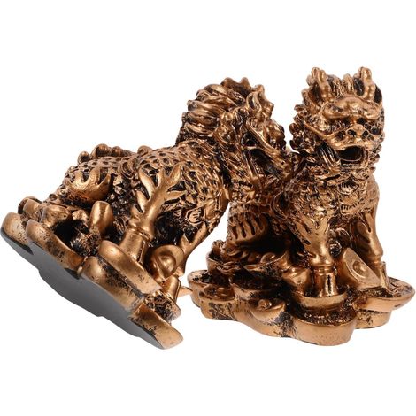 Statue aus Kunstharz Chinesische Tierskulptur als Dekoration (1/5)