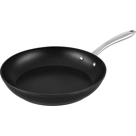 Poêle à frire de 28 cm, revêtement antiadhésif, va au lave-vaisselle, fond à turbo-induction, va au four, noir/argent, PAN 3020 (1/5)