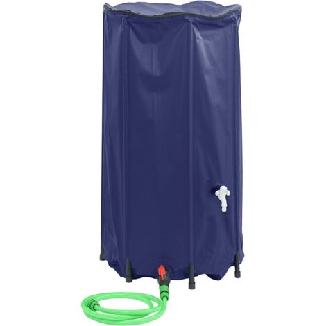 Serbatoio dell'acqua pieghevole con rubinetto – 250 L – in PVC (1/5)