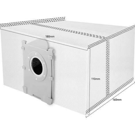 Compatible avec les accessoires, sacs à poussière et consommables pour aspirateurs robots Ecovacs T50 Pro/T80S/X9/X8/X11. (1/4)