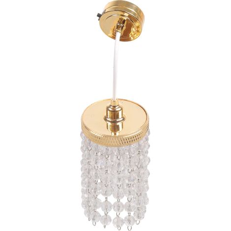 Muebles de dormitorio, lámpara de araña, lámpara de techo, modelo dorado