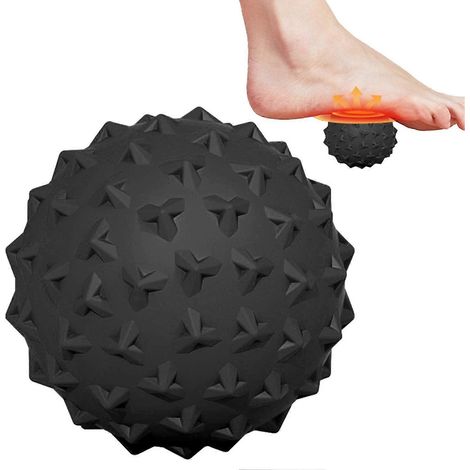Igelmassageball, weicher Igelmassageball für Füße, Rücken, Tiefengewebsmassage, Muskelregeneration, Triggerpunktbehandlung, myofasziale Entspannung (1/5)