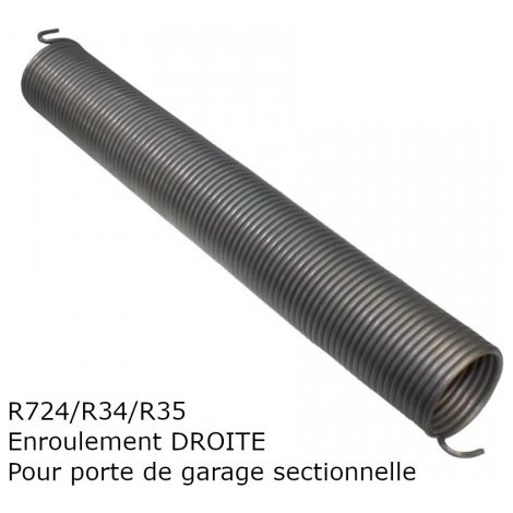 Ressort de torsion pour porte de garage, numéro R724/R34/R35 - HORMANN