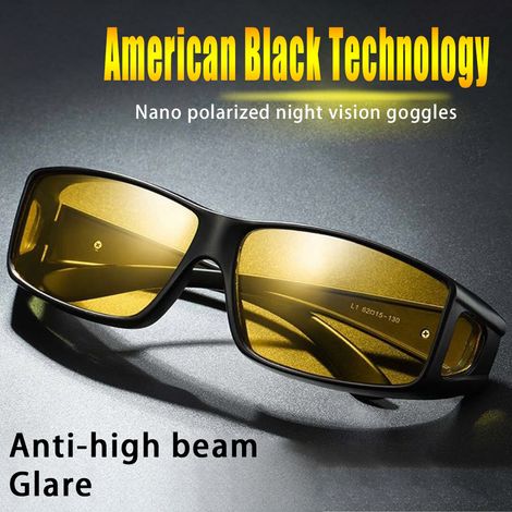 Lunettes de conduite nocturne anti-éblouissement vision HD polarisées pour homme et femme (1/4)