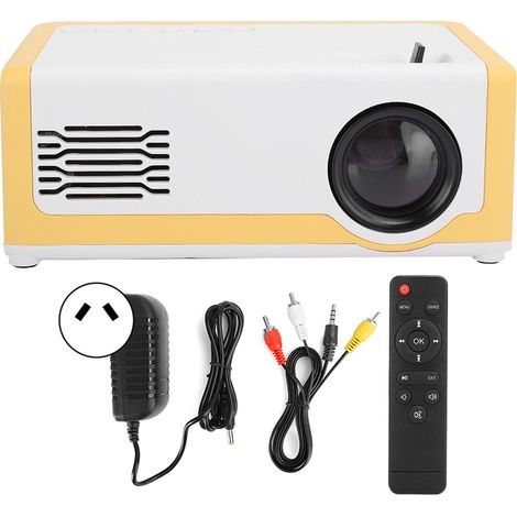 Mini-projecteur enfants M1 sans fil divertissement téléphone maison portable 1080P 110‑240V prise AU (1/5)