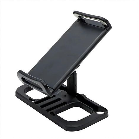 Support de téléphone/tablette avec rallonge et pince de serrage pour télécommande (compatible avec iPhone 2/Pro/Air 2/2S/Mini 2/SE). (1/5)