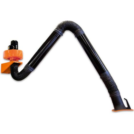 Set de ventilación Eco de 2 hasta 4 metros Set de ventilación para humos de soldadura con brazo y ventilador KEMPER                 1 x 230 V / 50 Hz - 2 m - versión con tubo