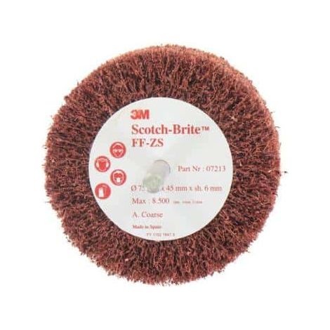 3M Scotch-Brite Bürste FF-ZS groben Durchmesser 75 mm x 1
