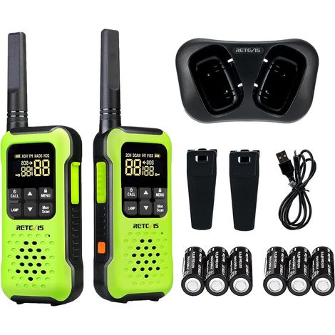 Talkie Walkie, PMR446 Radio IP67 Étanches, Rechargeable (1/5)