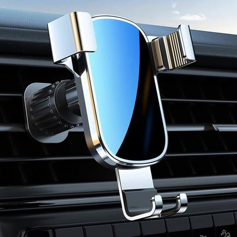 1 support téléphone voiture Toyota Avalon 2019-2021, rotation 360°, fixation grille d'aération, conduite mains libres (1/5)