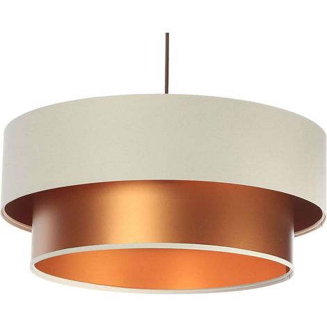 Suspension duo élégant - Rond Ø 60 cm