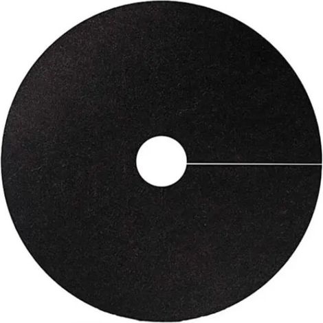 Lámina de control de malezas de 91 cm (36 pulgadas), fácil de instalar, aspecto de mantillo natural, 1 unidad – Negro