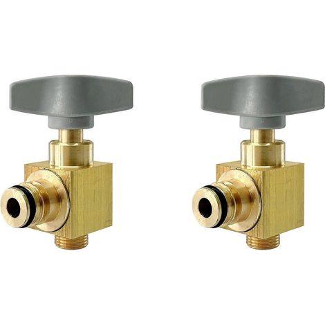 accessoires pour chaudières à gaz : ensemble de remplacement de la vanne de remplissage d'eau ronde pour chaudière murale Vaillant (1/5)