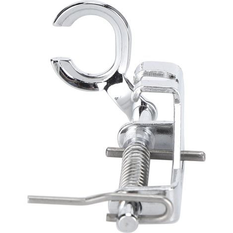Pied-de-biche à molette en acier inoxydable pour machine à coudre à point noué (4021L-07) B01-020-00739 (1/5)